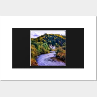 House on Margaree River Posters and Art